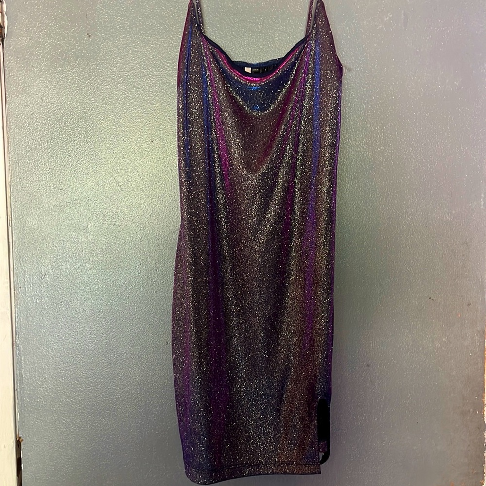 Purple/Blue mini dress